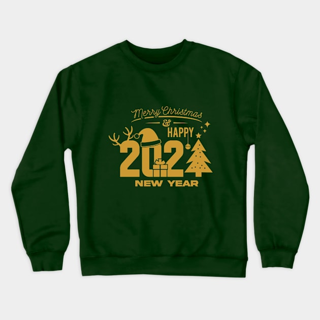 Christmas V1 007 Crewneck Sweatshirt by Arief Uchiha